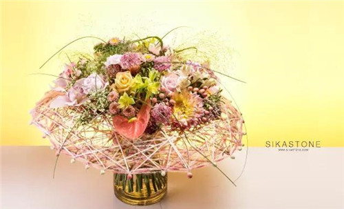 用色彩訴說花藝之美