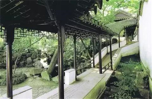 園林中的脈絡:廊