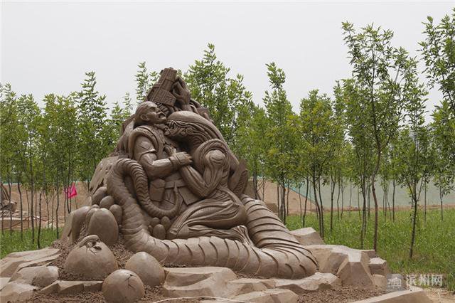 探秘山東濱州高新區沙雕主題公園