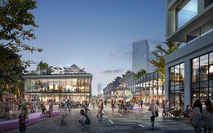 創(chuàng)造一個城市濱水區(qū)的復(fù)興模式