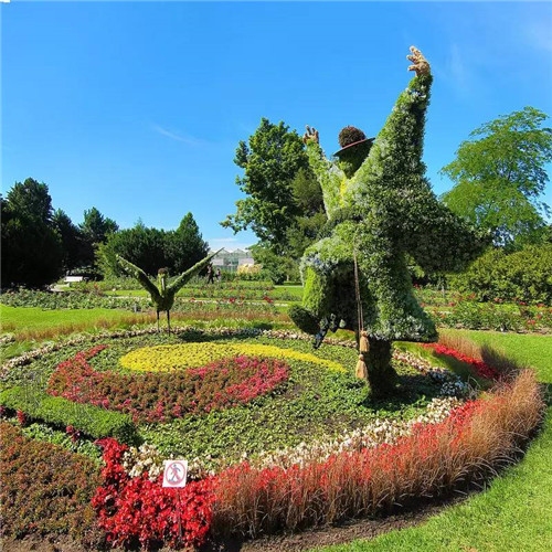 植物雕塑的城市景觀你見過嗎？