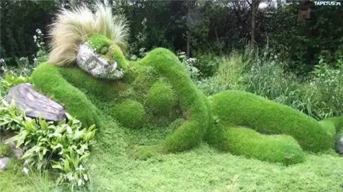 植物雕塑的城市景觀你見過嗎？