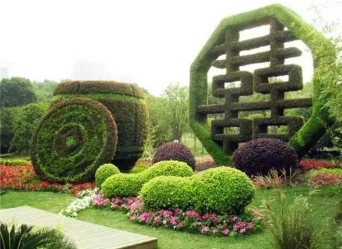 植物雕塑的城市景觀你見過嗎？
