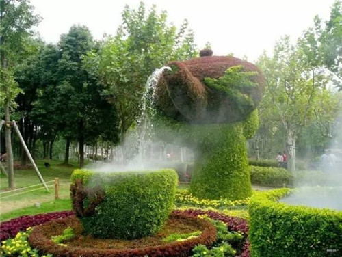 植物雕塑的城市景觀你見過嗎？