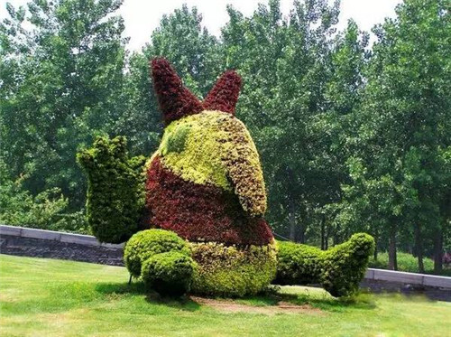 植物雕塑的城市景觀你見過嗎？