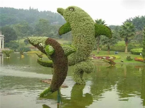 植物雕塑的城市景觀你見過嗎？