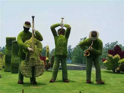 植物雕塑的城市景觀你見過嗎？