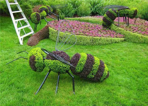 植物雕塑的城市景觀你見過嗎？