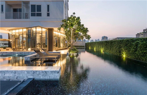 LAB設計事務所作品:HQ Thonglor住宅景觀