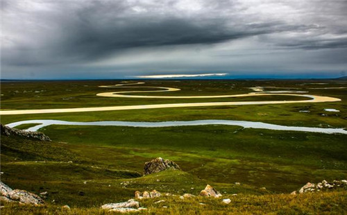 中國(guó)最美濕地巴音布魯克,空中草原那拉提