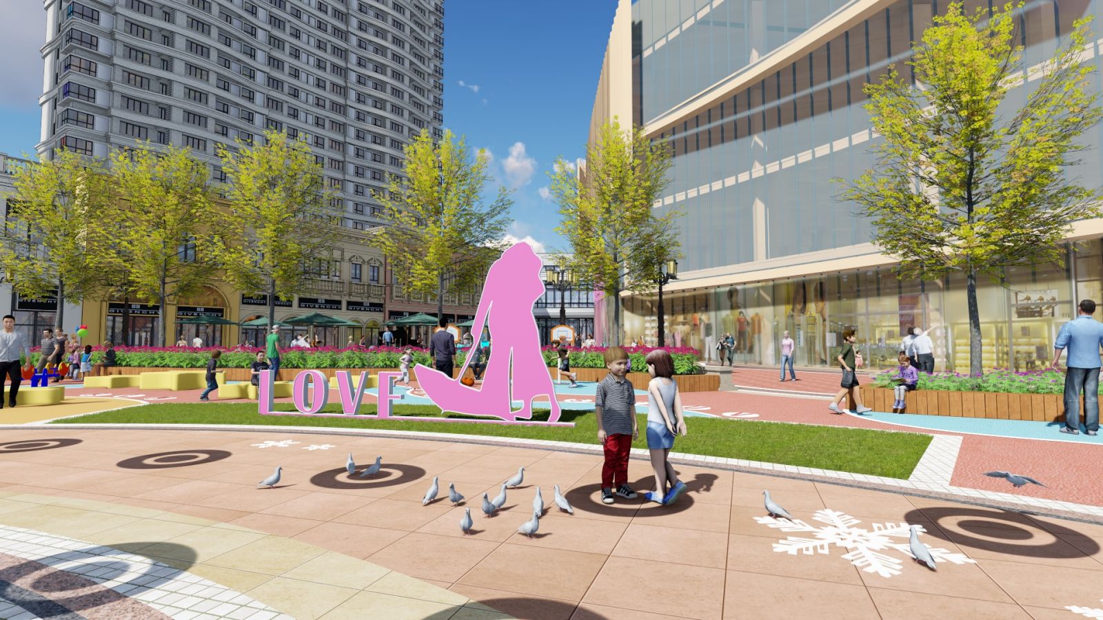 園冶杯參賽項(xiàng)目:哈爾濱銀泰城區(qū)域景觀設(shè)計(jì)