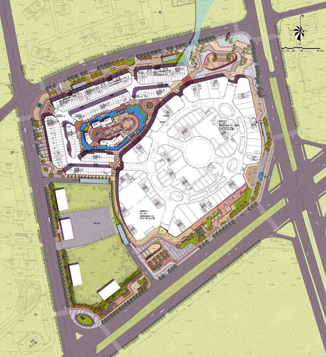 園冶杯參賽項(xiàng)目:哈爾濱銀泰城商業(yè)綜合體景觀設(shè)計(jì)