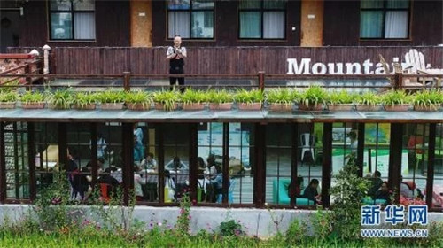 陜西佛坪:鳥瞰生態水稻公園