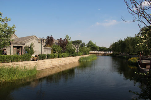北京：700年玉河故道建起景觀公園