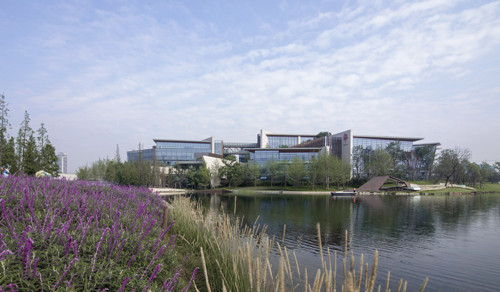 園冶杯專業獎:麓湖生態城辦公區湖岸景觀改造