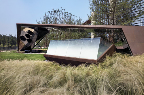 園冶杯專業獎:麓湖生態城辦公區湖岸景觀改造