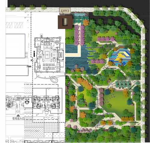 園冶杯專業獎:龍湖聽藍灣樣板區景觀設計