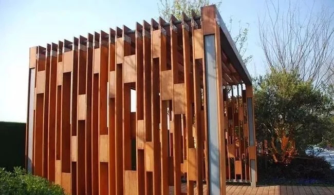 中式庭院,廊道設計,精致景觀