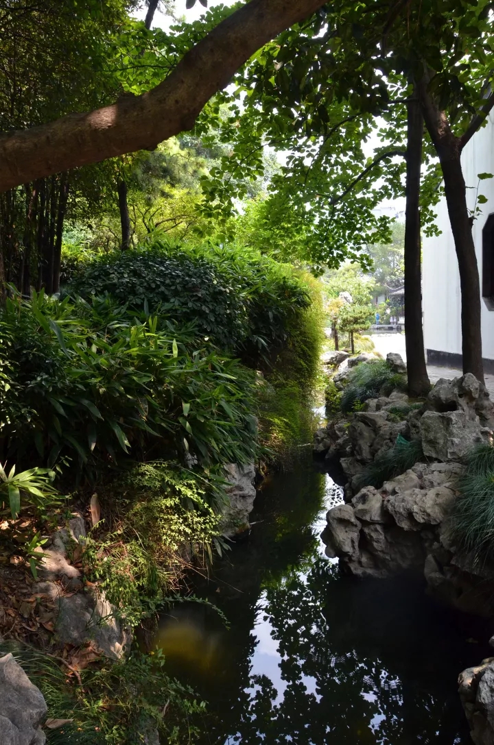 瞻園的空間布局分析