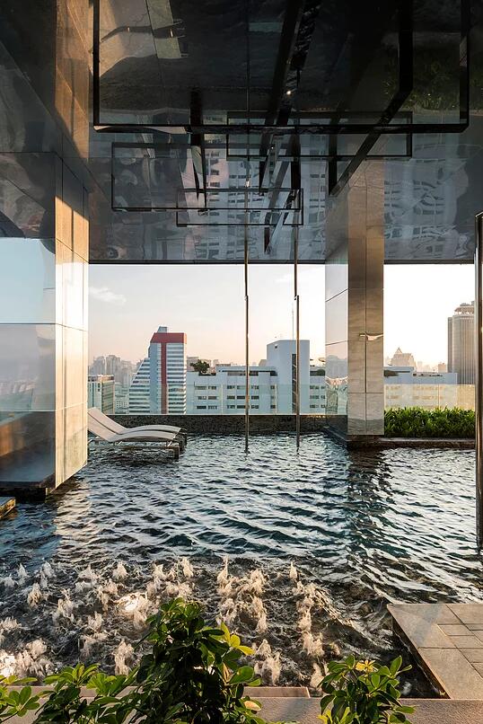 泰國曼谷M Silom住宅區景觀設計