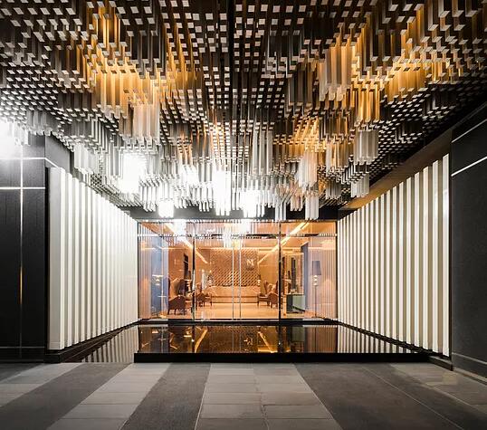 泰國曼谷M Silom住宅區景觀設計