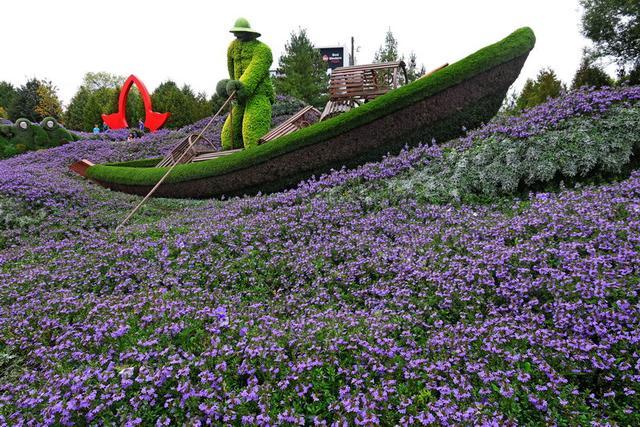 加拿大渥太華植物雕塑作品展，中國作品歡迎