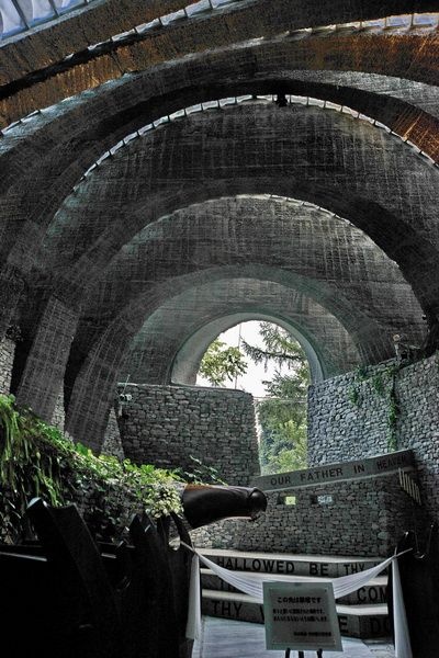 輕井澤石之教堂：內村鑒三記念堂