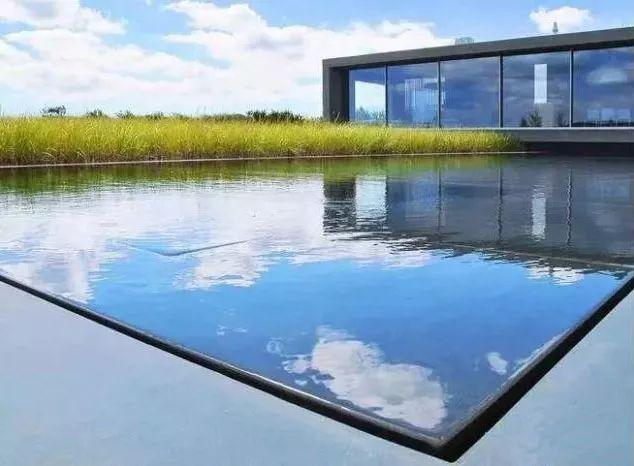 植物與水的搭配讓景觀充滿詩情畫意