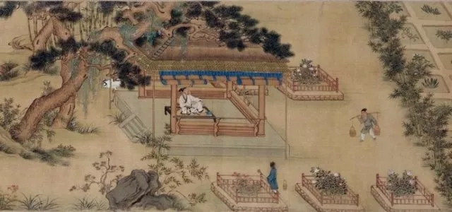 從宋代古畫中學習園林植物配置要點!