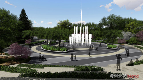 【源樹作品】地鐵上蓋公園——京投發展悅府公園景觀改造提升