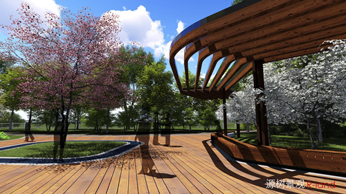 【源樹作品】地鐵上蓋公園——京投發展悅府公園景觀改造提升