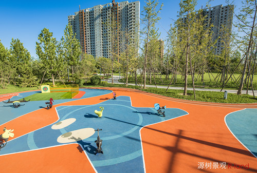 【源樹作品】地鐵上蓋公園——京投發展悅府公園景觀改造提升