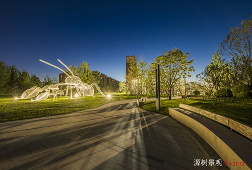 【源樹作品】地鐵上蓋公園——京投發展悅府公園景觀改造提升