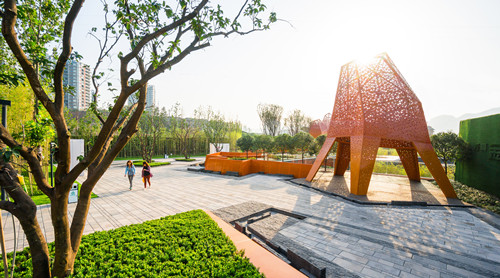 【吉盛園林作品】萬科·金色悅城：零差距呈現(xiàn)瑪莎·施瓦茨大師力作