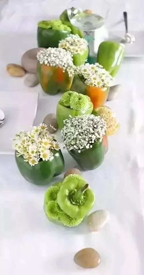 蔬菜水果插花,你不知道的美