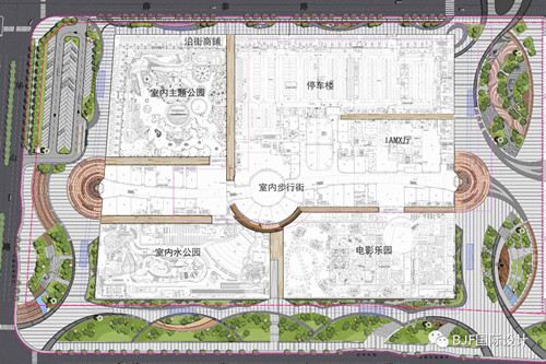 BJF(寶佳豐)國(guó)際設(shè)計(jì)作品丨東方影都萬(wàn)達(dá)茂