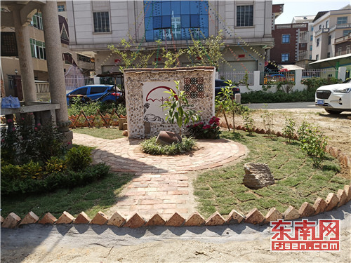 福建農(nóng)林大開(kāi)展“大手拉小手”微景觀建造活動(dòng)