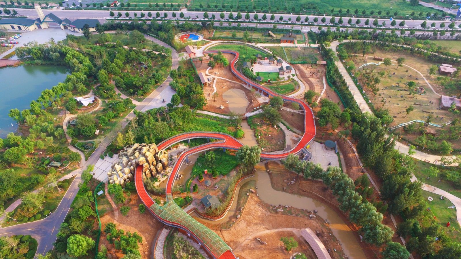 園冶杯專業獎:臨沂動植物園散養區景觀設計