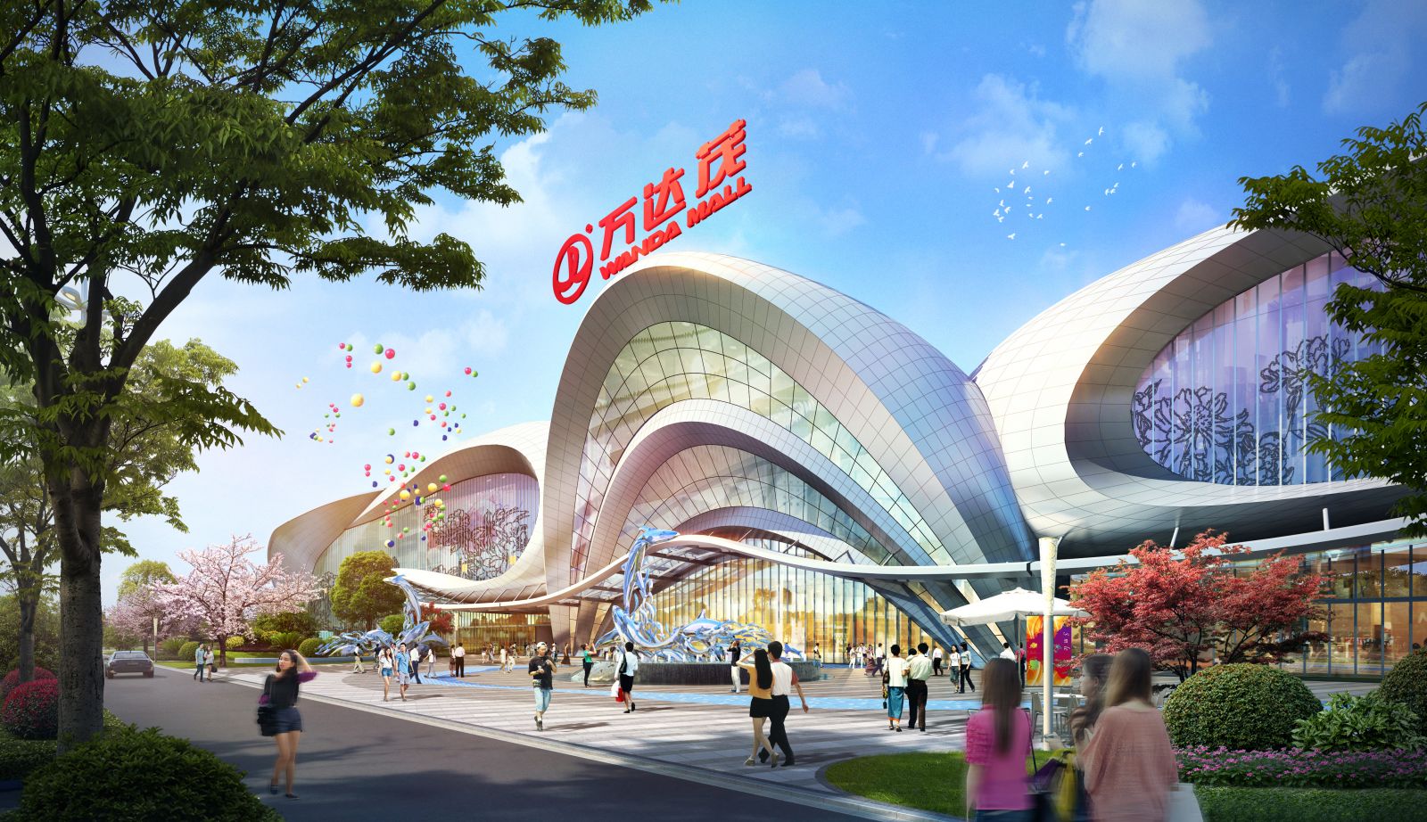 園冶杯專業獎:無錫萬達茂景觀設計