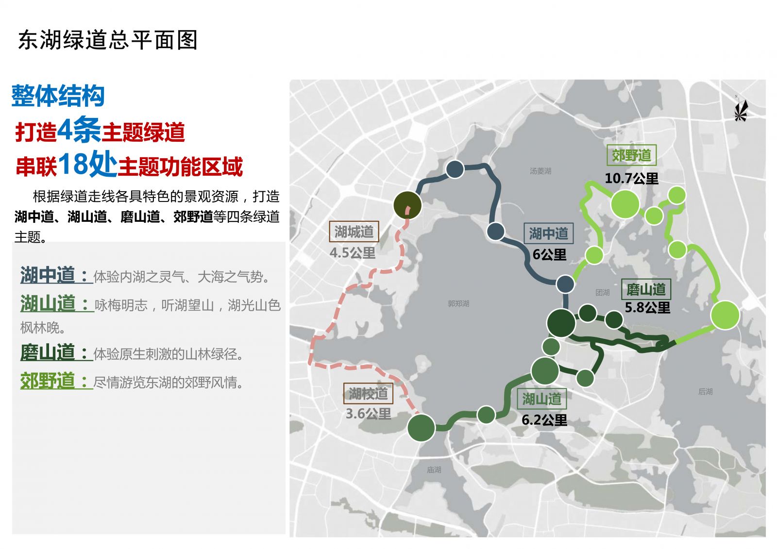 園冶杯專業獎：武漢環東湖綠道景觀方案設計