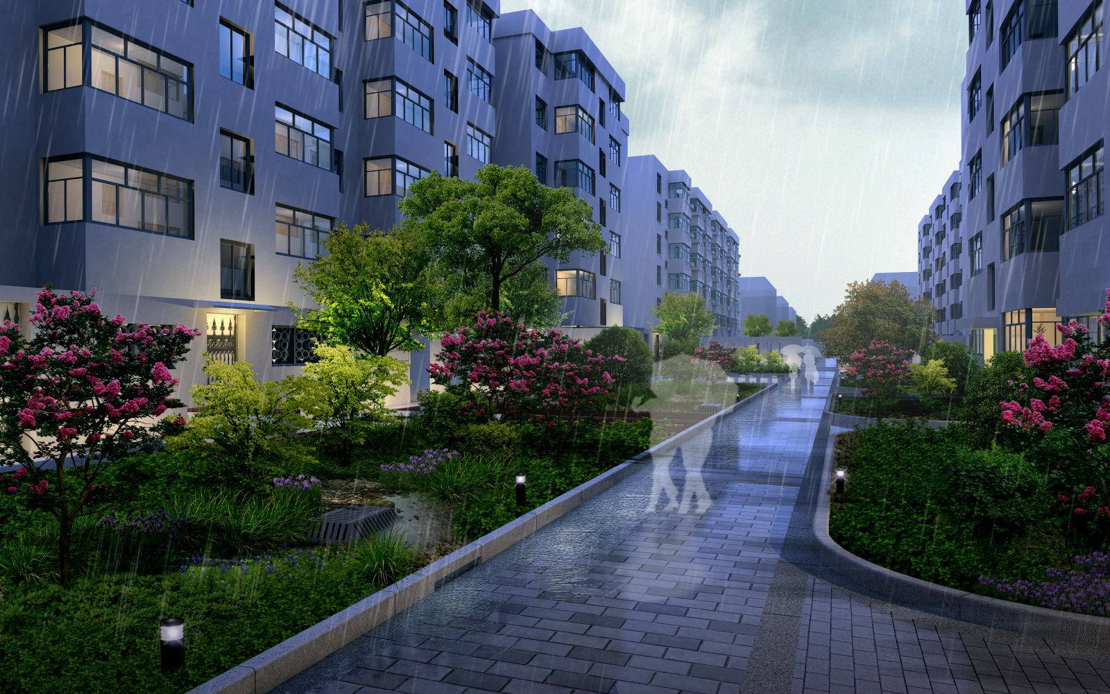 園冶杯專業獎:江蘇鎮江江二社區海綿城市改造工程景觀設計