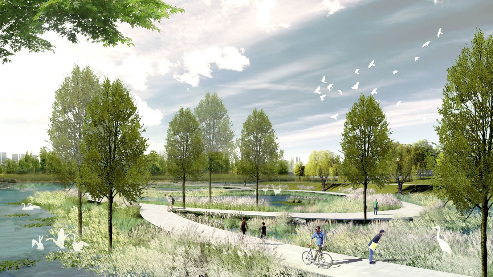 園冶杯專業獎:濟南章丘小東山濕地公園