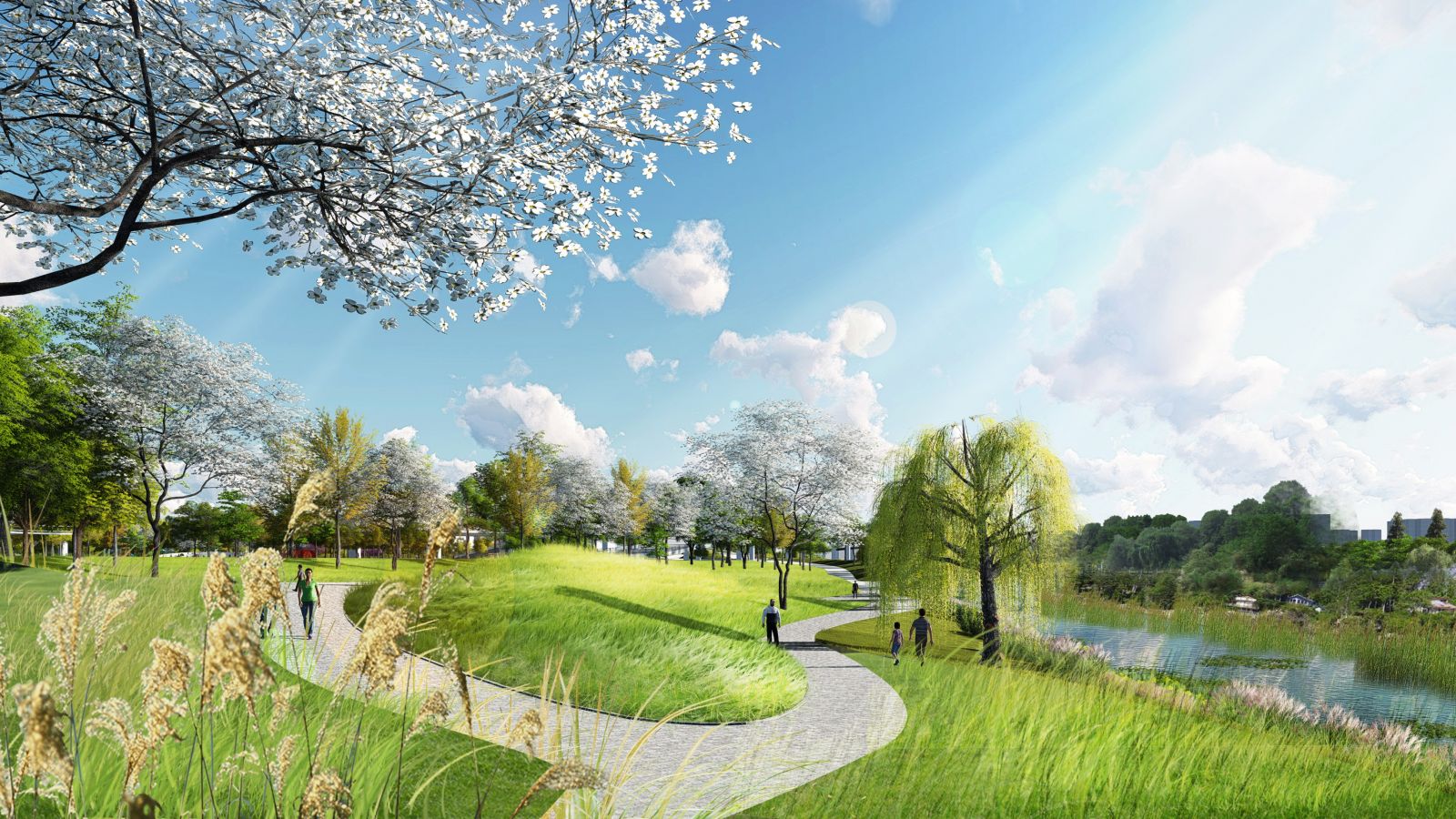 園冶杯專業獎:濟南章丘小東山濕地公園