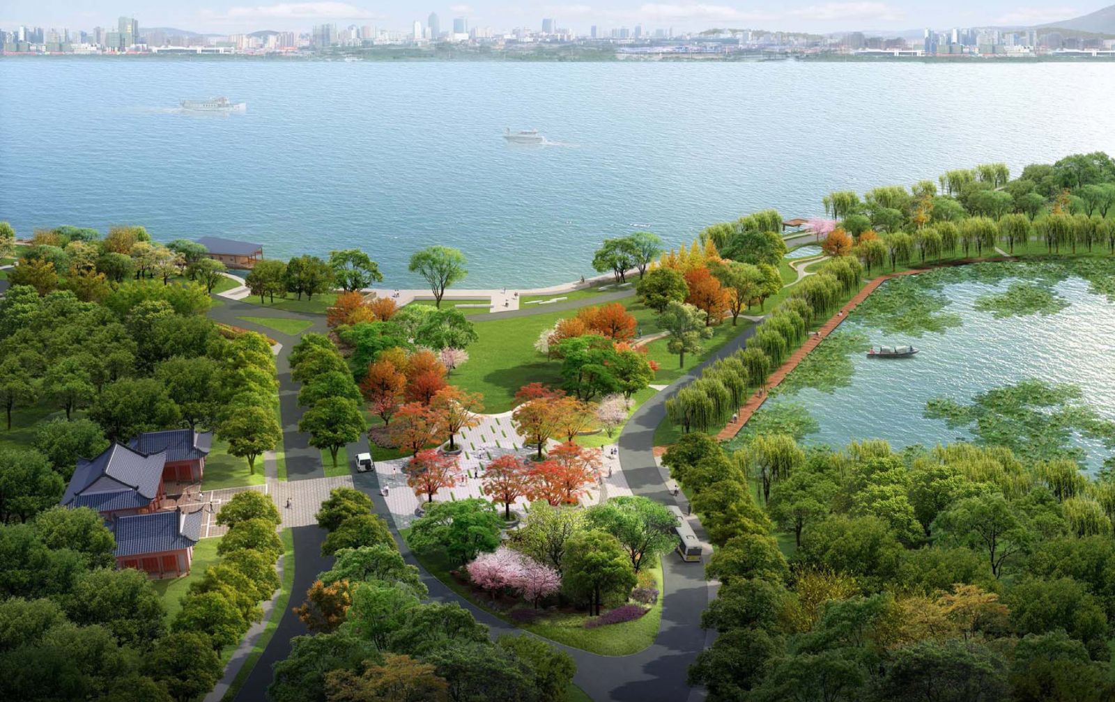 園冶杯專業獎：武漢環東湖綠道景觀方案設計