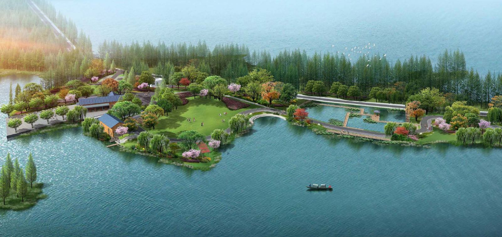 園冶杯專業獎：武漢環東湖綠道景觀方案設計