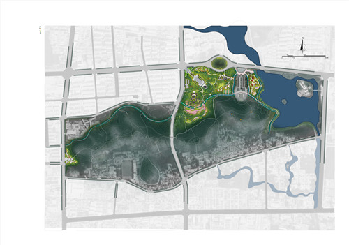 園冶杯專業(yè)獎：曾子廣場及洪山河景觀綠化