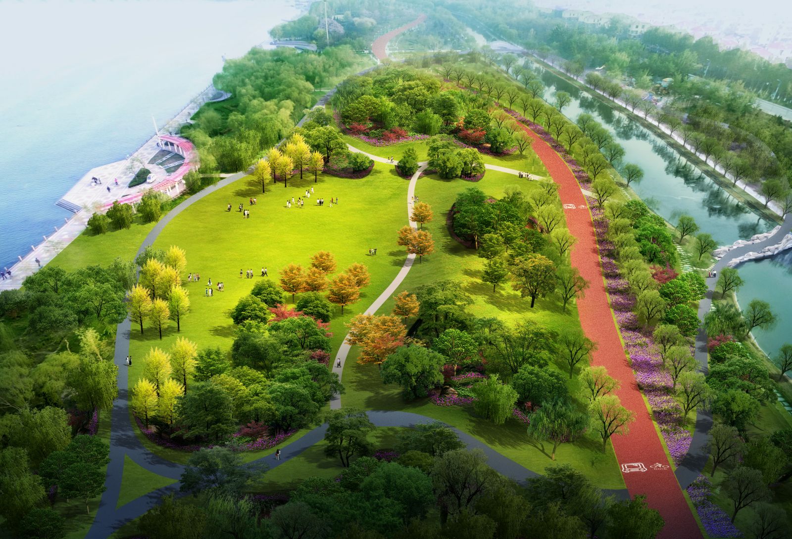 園冶杯專業獎:聊城東昌湖景觀提升及游路系統項目