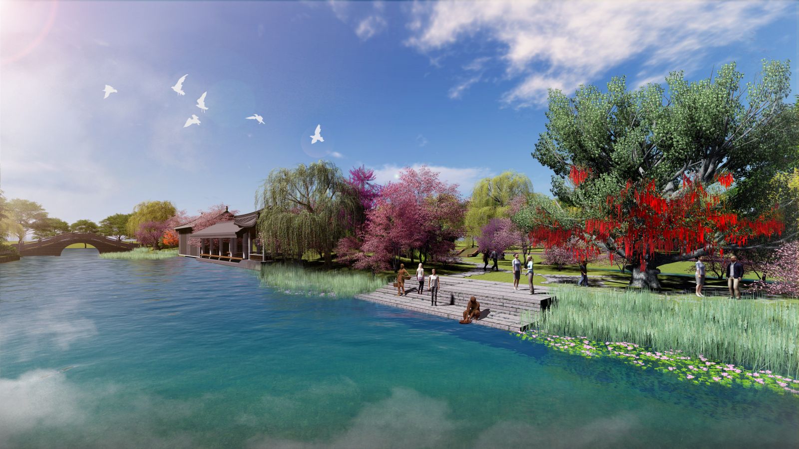 園冶杯專業獎:聊城東昌湖景觀提升及游路系統項目