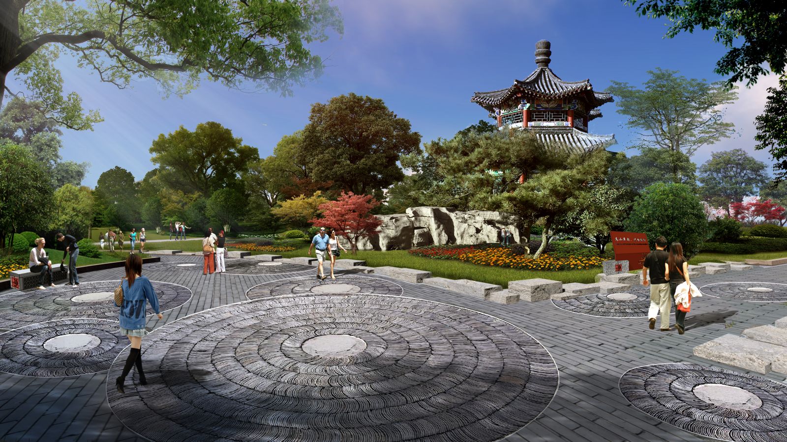 園冶杯專業獎:聊城東昌湖景觀提升及游路系統項目