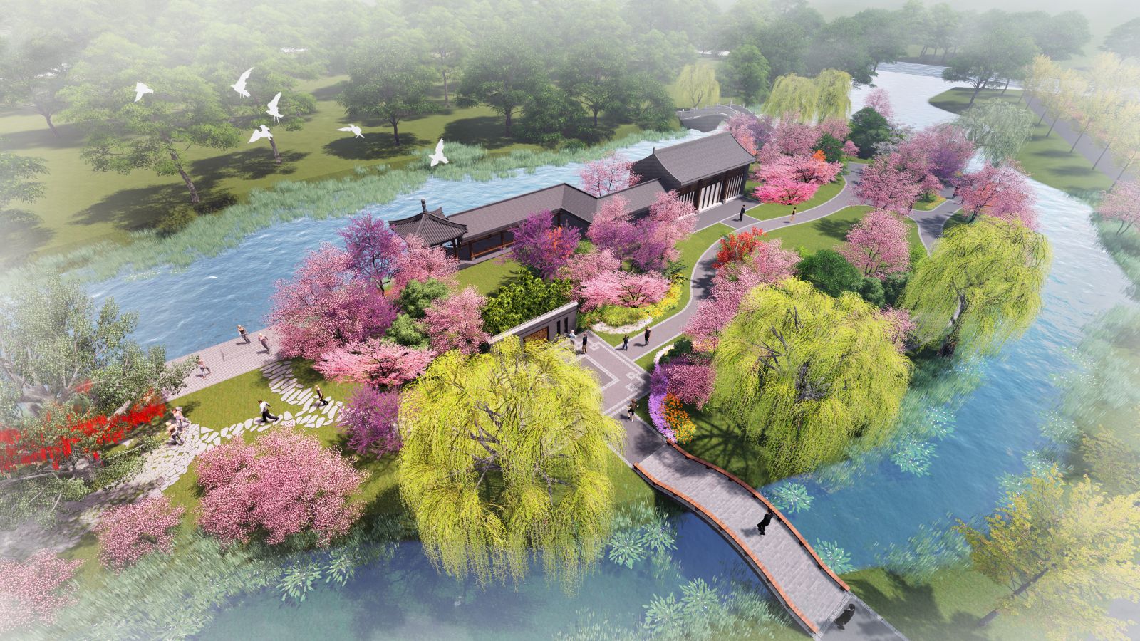 園冶杯專業獎:聊城東昌湖景觀提升及游路系統項目